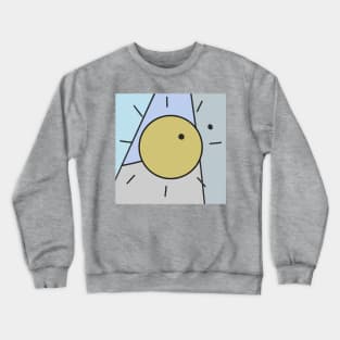 Abstract Sun Crewneck Sweatshirt